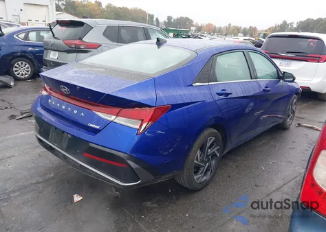 2024 Hyundai Elantra Limited from USA, damaged, VIN KMHLP4DG7RU773475